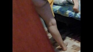 Sobrinho caralhudo espiou a tia boazuda boazuada e meteu a rolona dura deliciosa